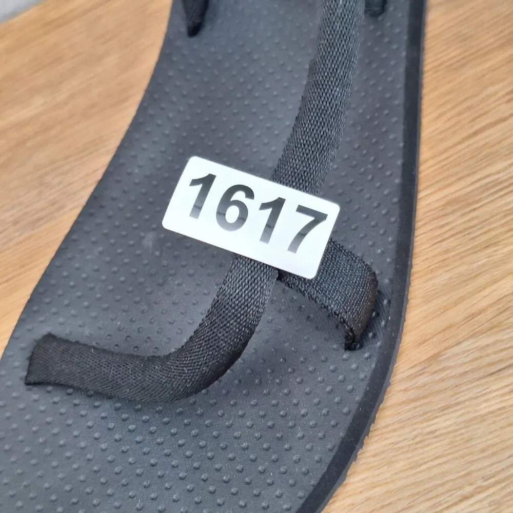 Montbell Sock-On Men's 10 XL Sandals Black Lightweight Slip-On Unisex